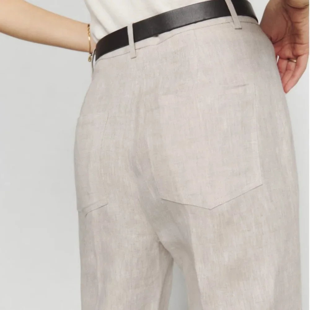 NWT Reformation Freddie Linen Pant